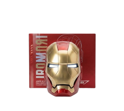 Iron Man MK5 Kask — Jarvis 1:1 Sesli Kontrol, 3-in-1 Işıklı Akıllı Maske