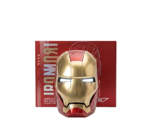 Iron Man MK5 Kask — Jarvis 1:1 Sesli Kontrol, 3-in-1 Işıklı Akıllı Maske