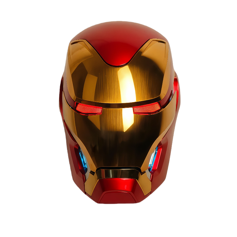 Iron Man MK50 Kask — Sesli Komut & Uzaktan Kumanda Işıklı Akıllı Maske