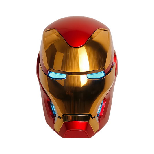 Iron Man MK50 Kask — Sesli Komut & Uzaktan Kumanda Işıklı Akıllı Maske
