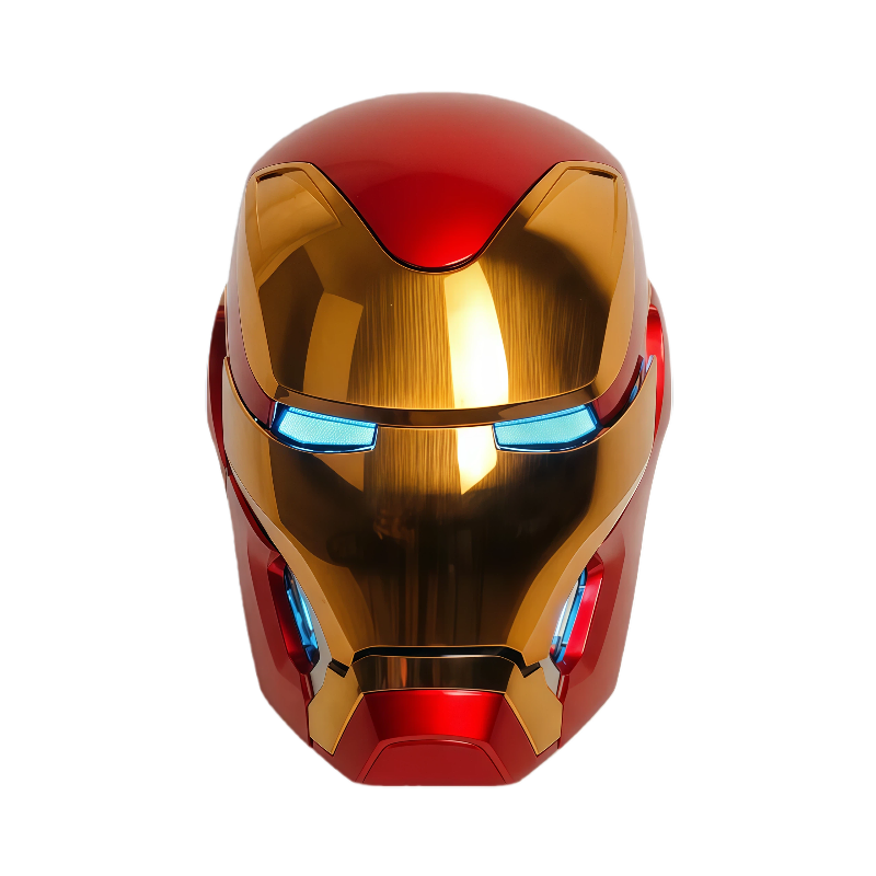 Iron Man MK50 Kask — Sesli Komut & Uzaktan Kumanda Işıklı Akıllı Maske