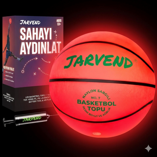 JARVEND Ledli Basketbol Topu